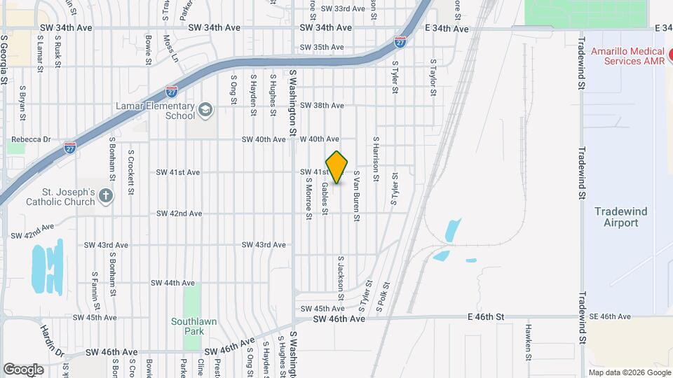 4110 S Jackson St Map and Location Details