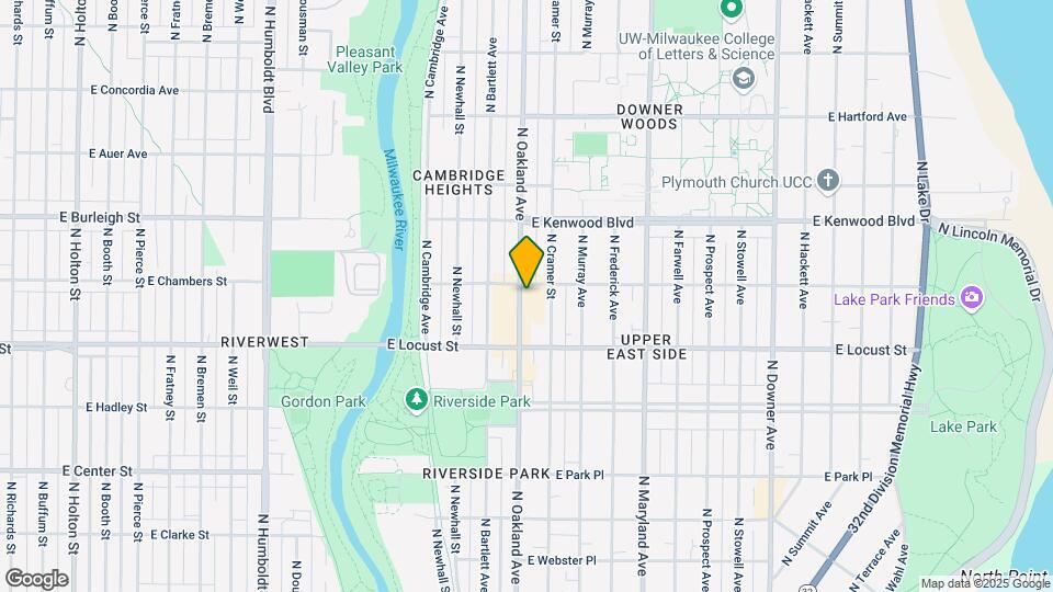 2968 N Oakland Ave Mapa y Detalles de la Ubicación