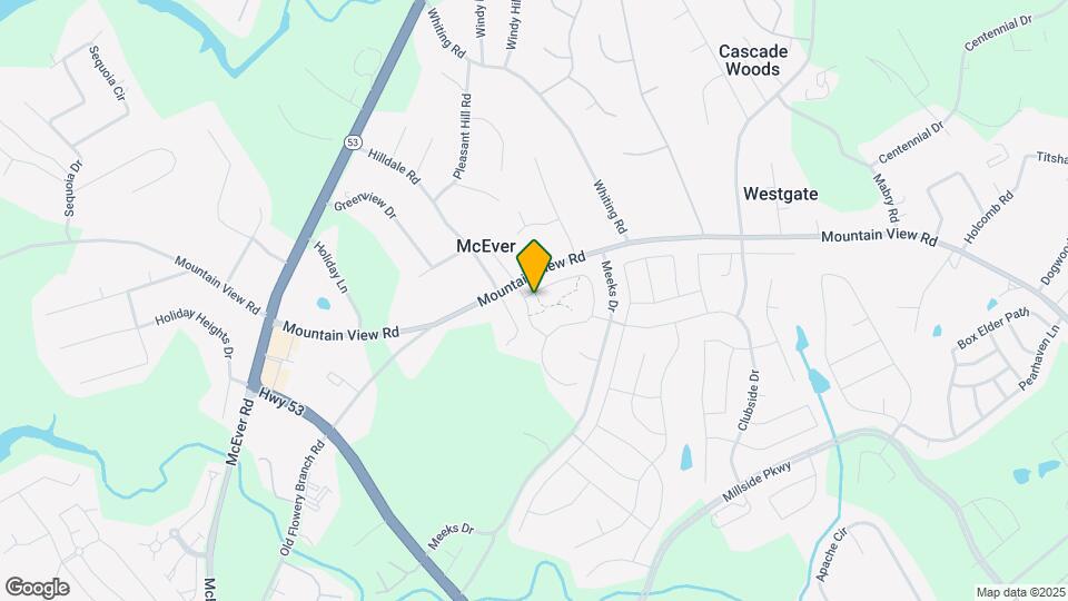 3619 Cyn Spgs Dr Map and Location Details