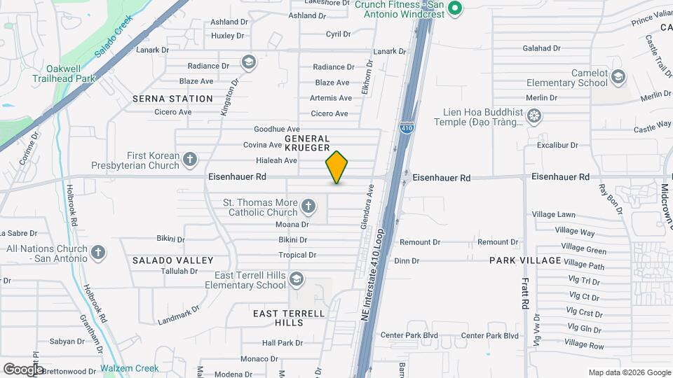 4511 Diamondhead Dr Map and Location Details