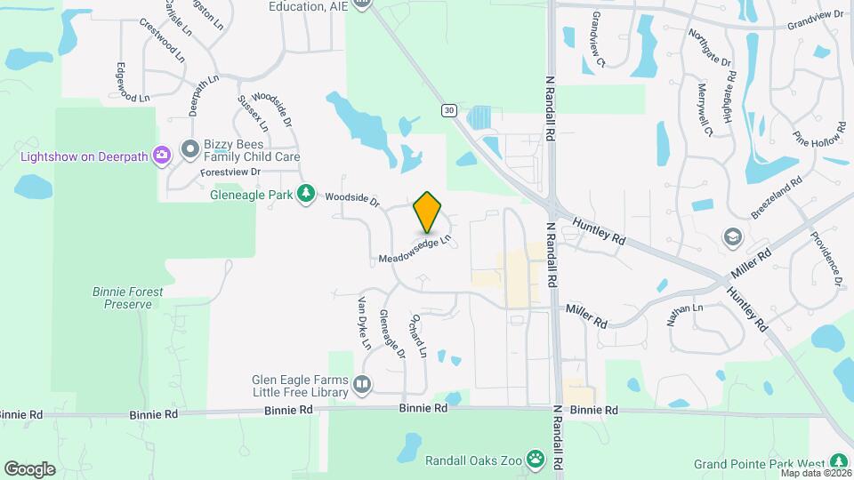 1522 Meadowsedge Ln Map and Location Details