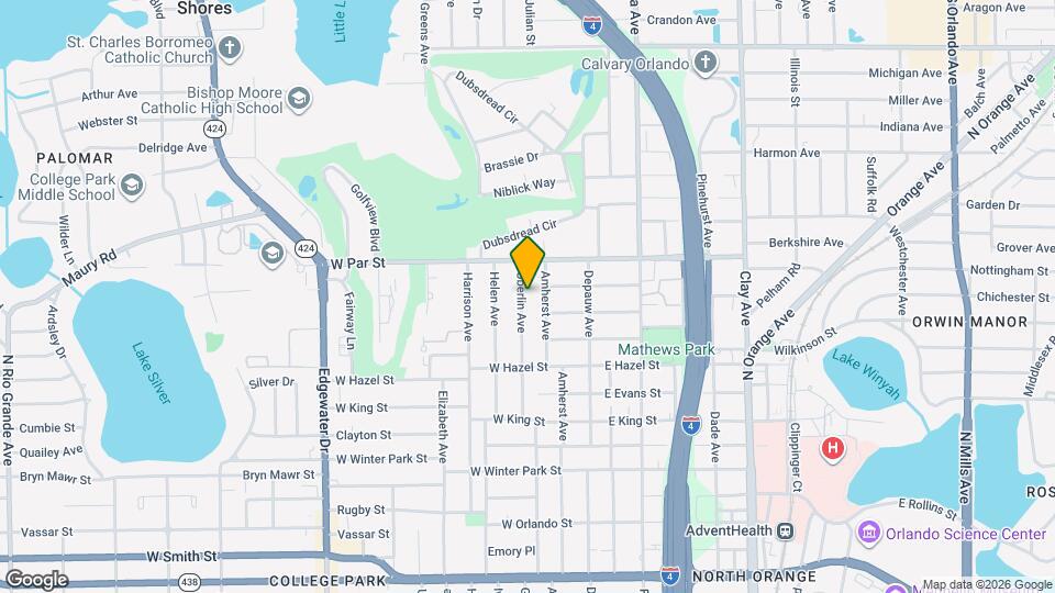 3219 Oberlin Ave Map and Location Details