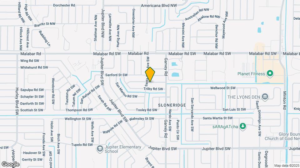 688 White Cloud St SW Map and Location Details