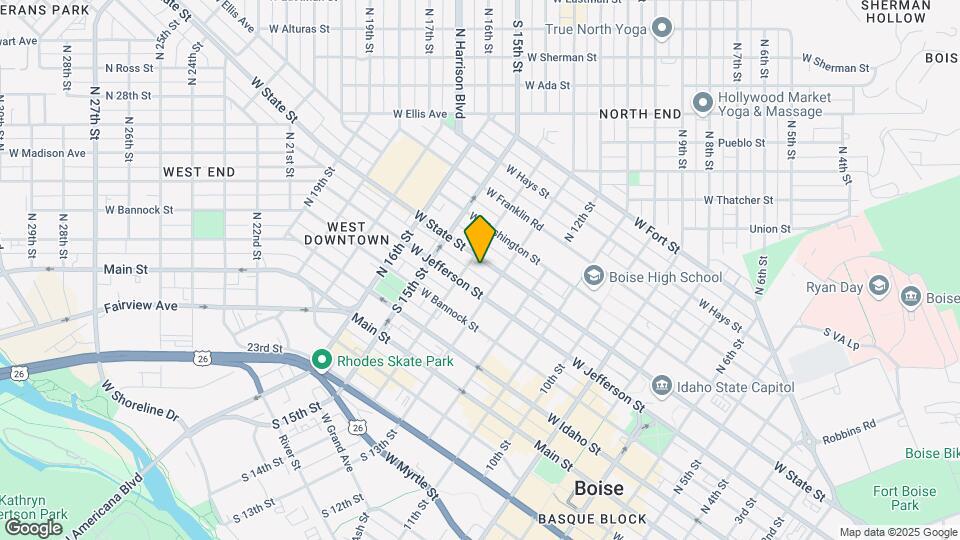 1317 W State St Mapa y Detalles de la Ubicación