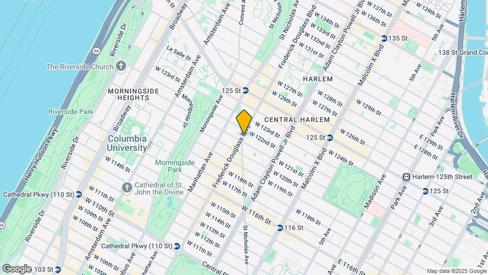 2264 Frederick Douglass Blvd Mapa y Detalles de la Ubicación