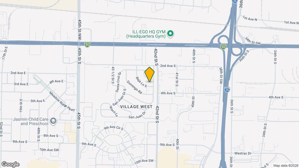 486 Baja Ln S Map and Location Details