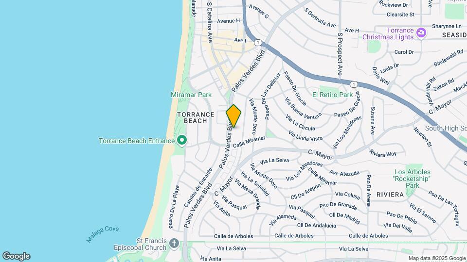 370 Palos Verdes Blvd Map and Location Details