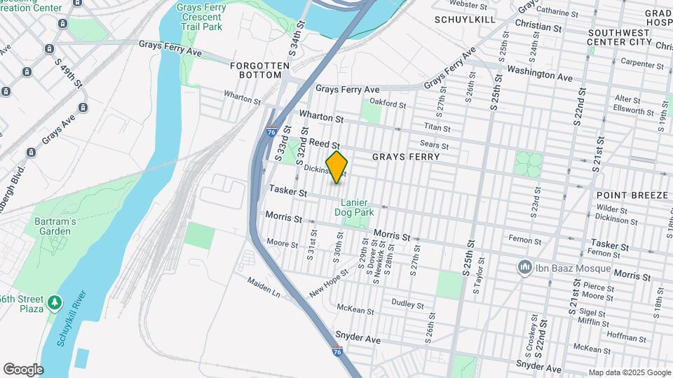 1530 S Corlies St Map and Location Details