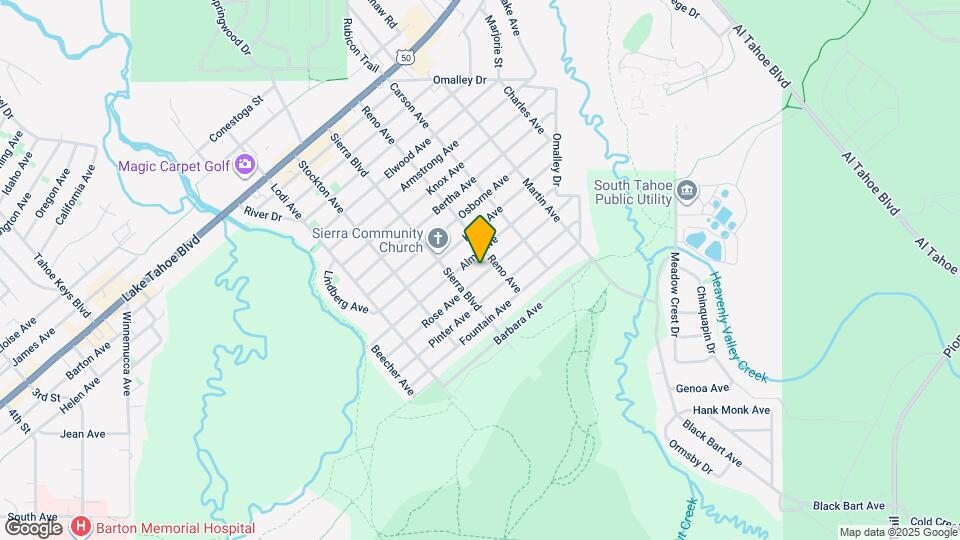 2577 Rose Ave Map and Location Details