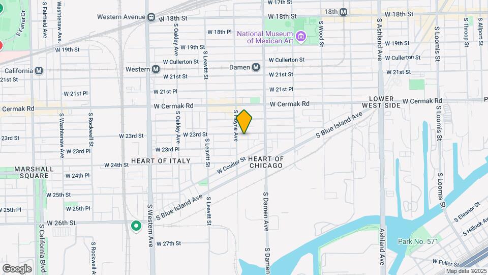 2047 W 23rd St Map and Location Details