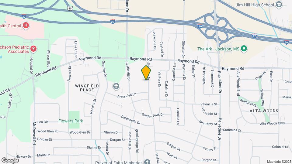 1915 Shady Ln Dr Map and Location Details