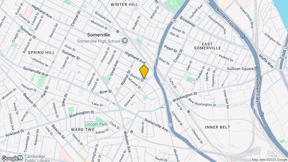 58 Boston St Map and Location Details