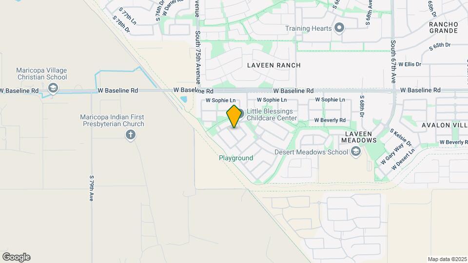 7825 S 73rd Ln Map and Location Details