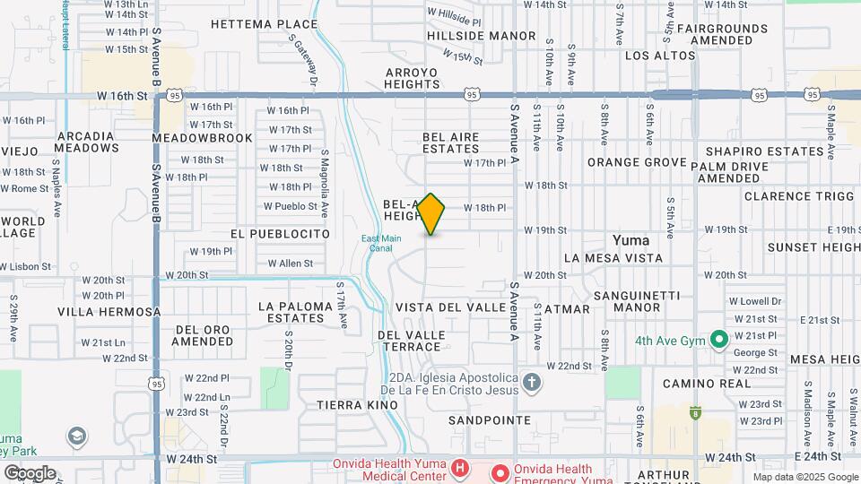 1330 W Ridgeview Dr Map and Location Details