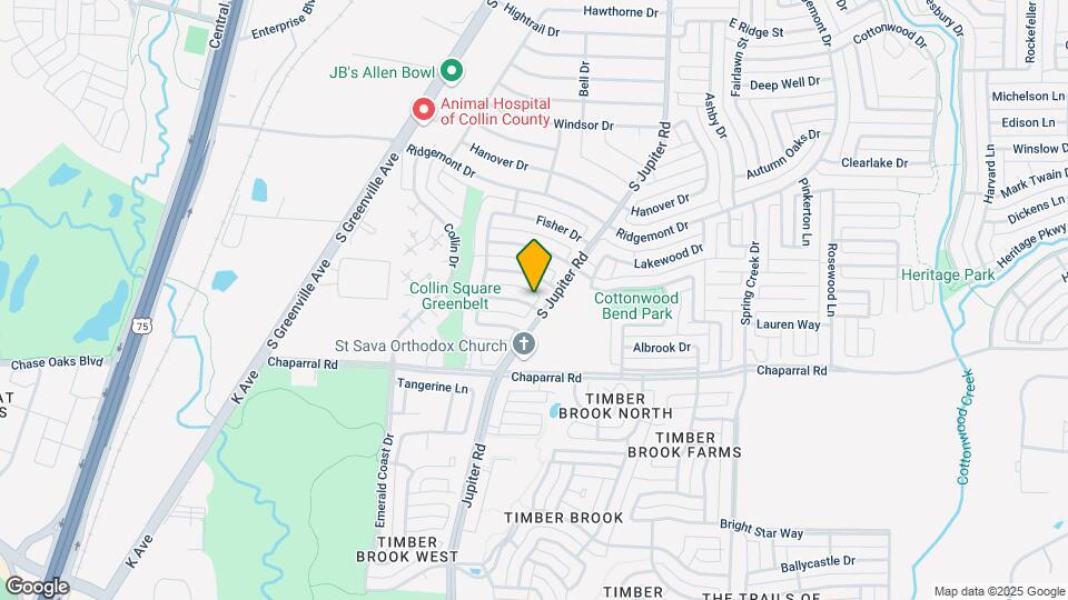 557 Gillespie Dr Map and Location Details