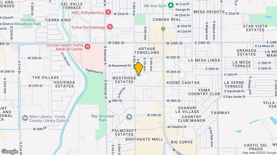 2651 S 8th Ave Map and Location Details