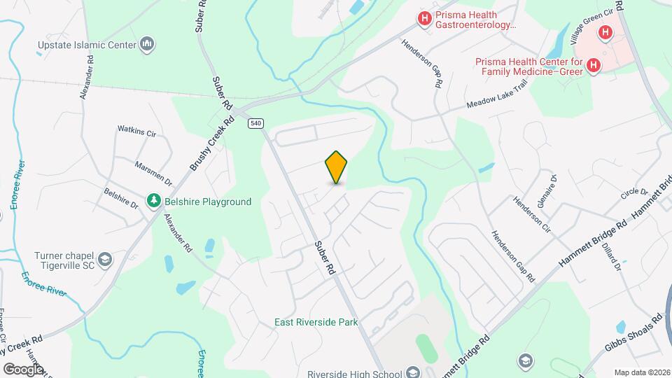 328 Trail Branch Ct. Map and Location Details