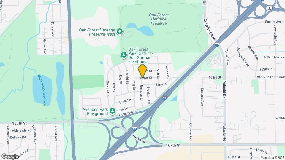 4351 Scott St Map and Location Details