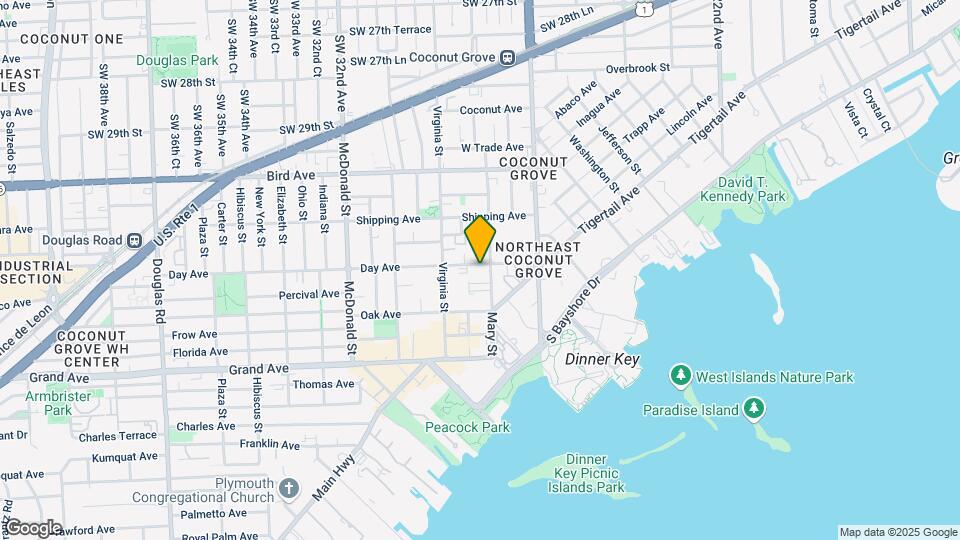 Cachicamo Apartments - Coconut Grove Map and Location Details