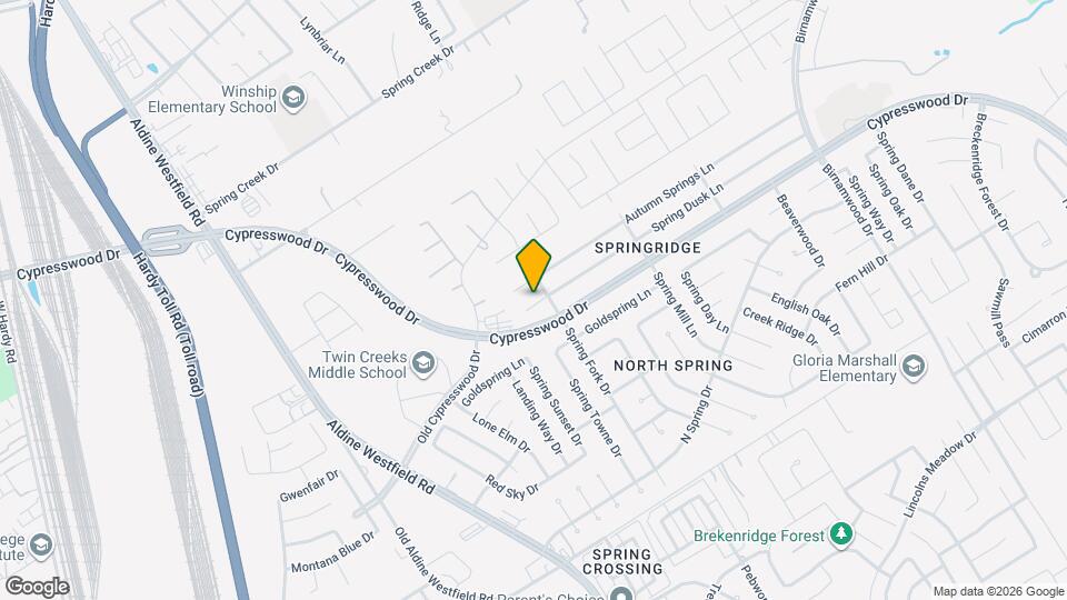 2231 Spring Dusk Ln Mapa y Detalles de la Ubicación