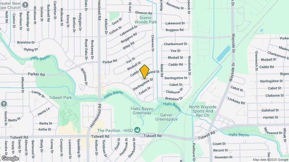 7405 Sterlingshire St Map and Location Details