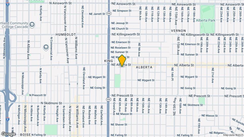 6537 NE 6th Ave Map and Location Details