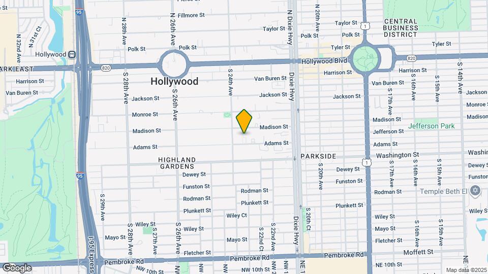 2316 Madison St Map and Location Details