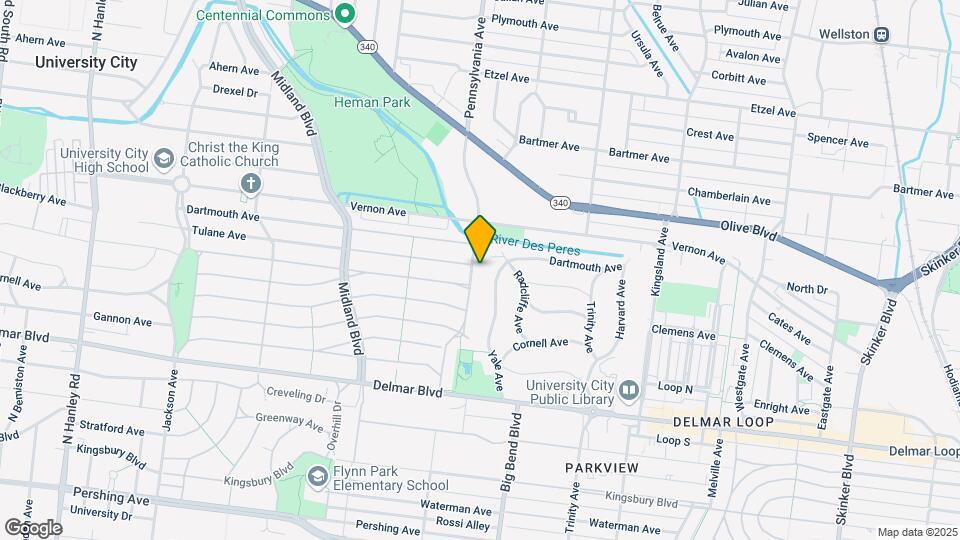 840 Pennsylvania Ave, Unit 1st Floor Map and Location Details