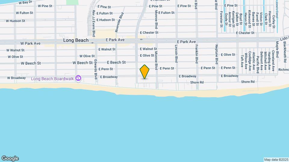 233 Shore Rd Map and Location Details