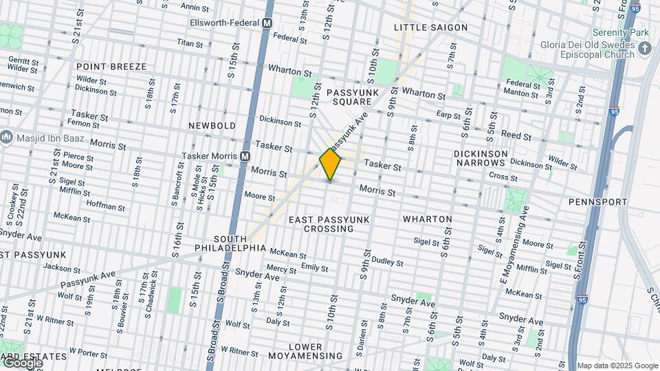 1705 S 11th St Map and Location Details