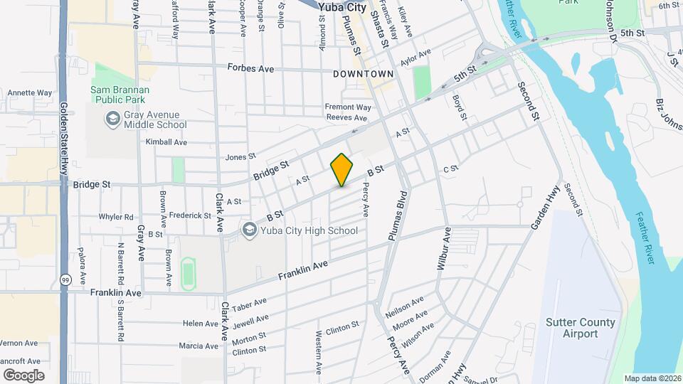642 B St Map and Location Details
