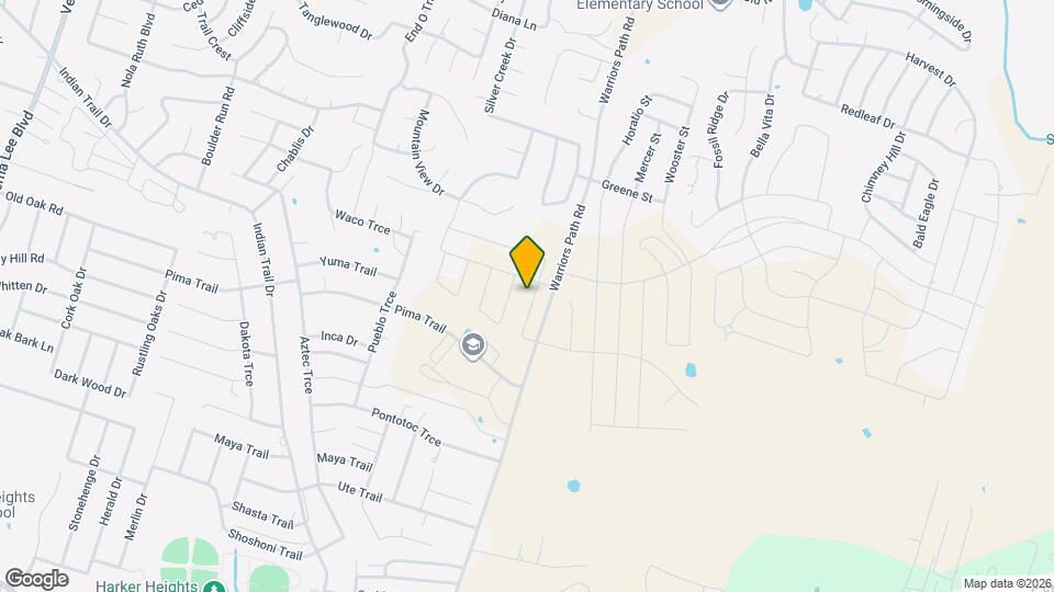 1912 Caspian Trl, Unit B Map and Location Details