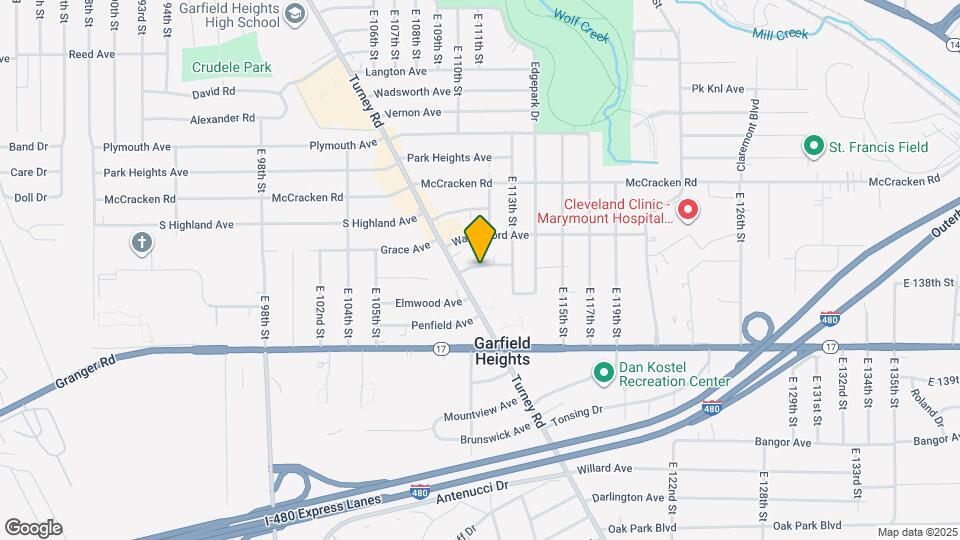 11104 Lincoln Ave Map and Location Details