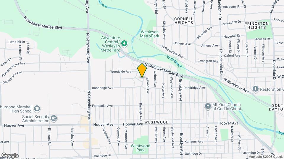 1019 Burleigh Ave Map and Location Details