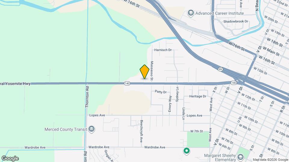 2025 CA-140 Map and Location Details