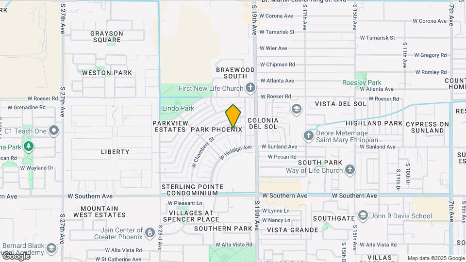 2027 W Chambers St Mapa y Detalles de la Ubicación