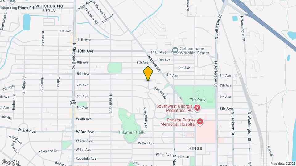 1415 N Davis St Map and Location Details