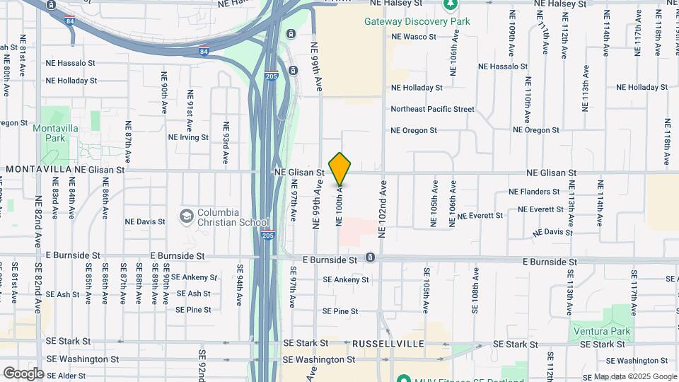 400 NE 100th Ave Map and Location Details