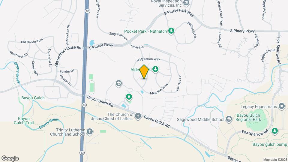 5123 Red Oak Way Map and Location Details