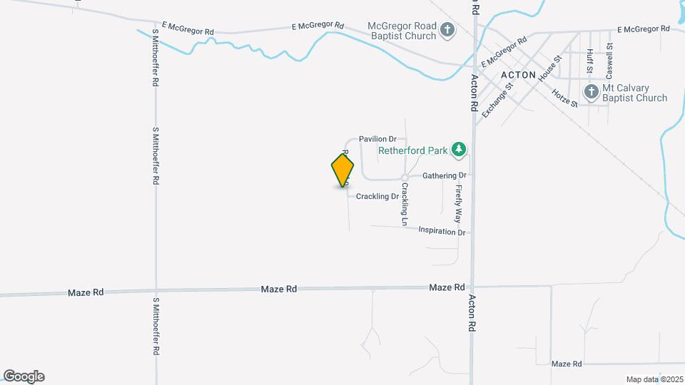 8158 Retreat Ln Map and Location Details