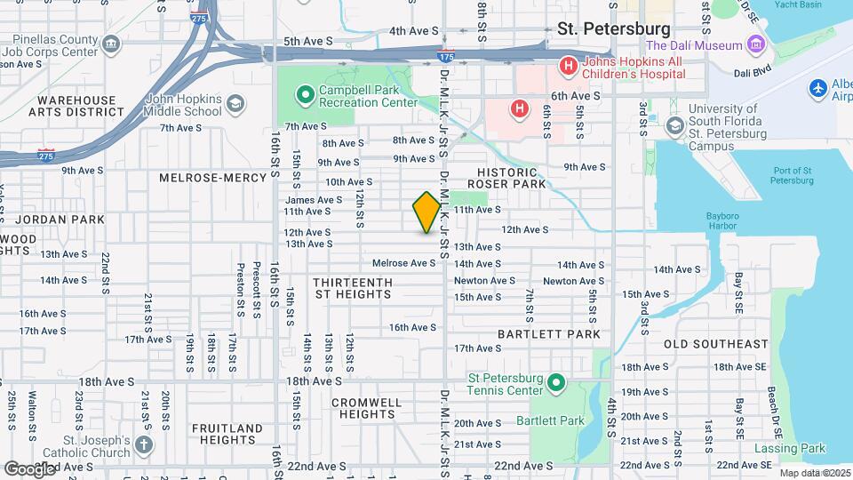 925 13th Ave S, Unit 925 Map and Location Details