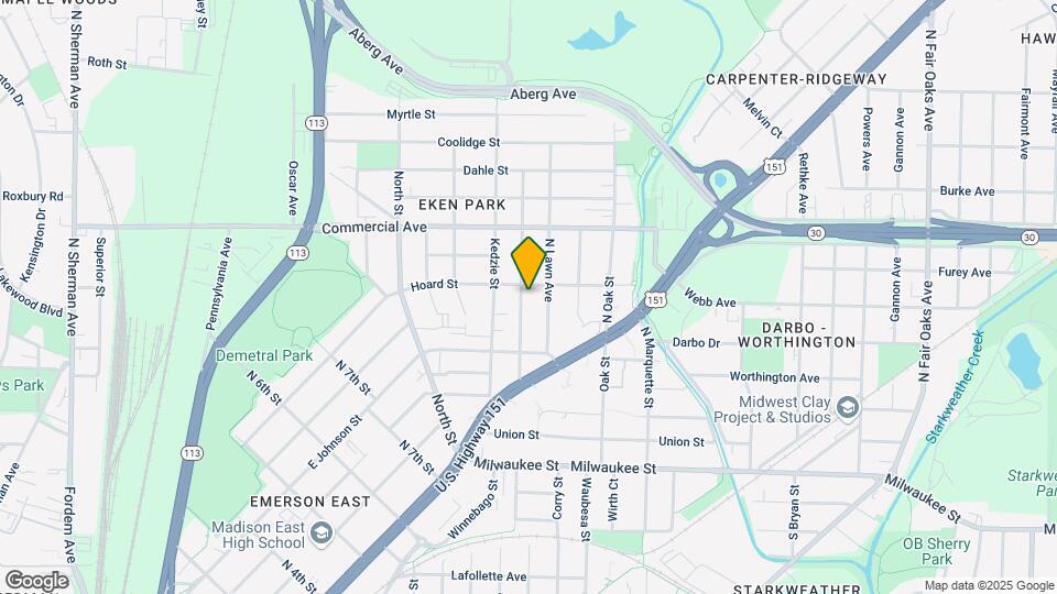 413 Pawling St, Unit 3 Map and Location Details