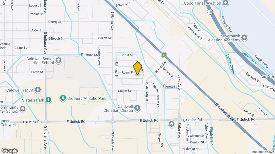 3123 Village Green St Map and Location Details