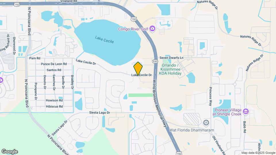 4760 Lake Cecile Dr Map and Location Details