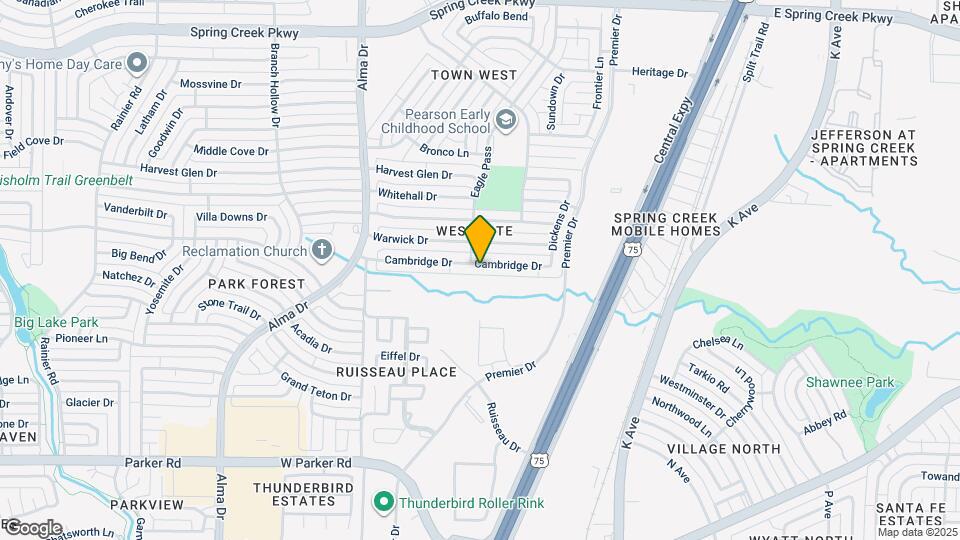 752 Cambridge Dr Map and Location Details