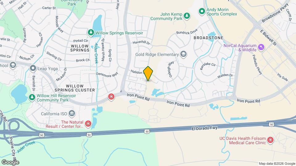 885 Halidon Way Map and Location Details