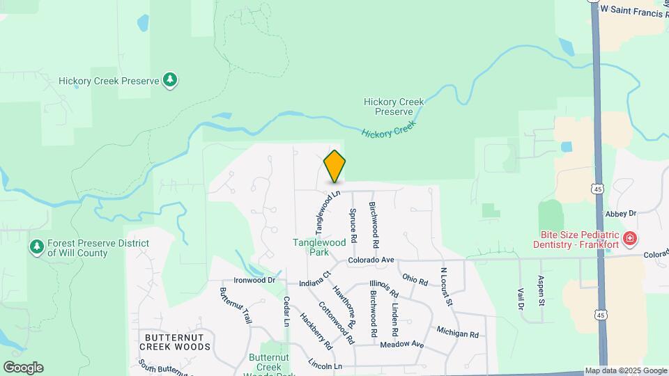 619 Tanglewood Ln Map and Location Details