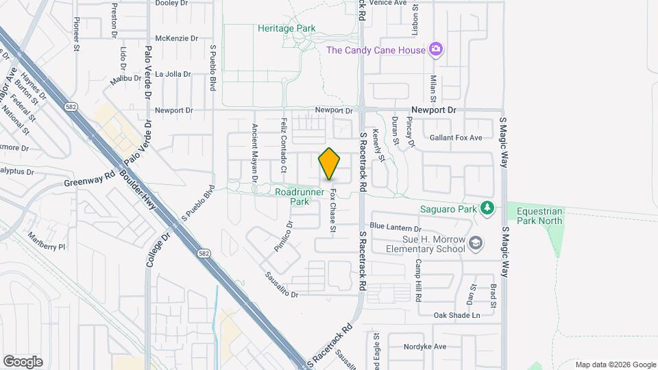 591 Fox Chase St Map and Location Details