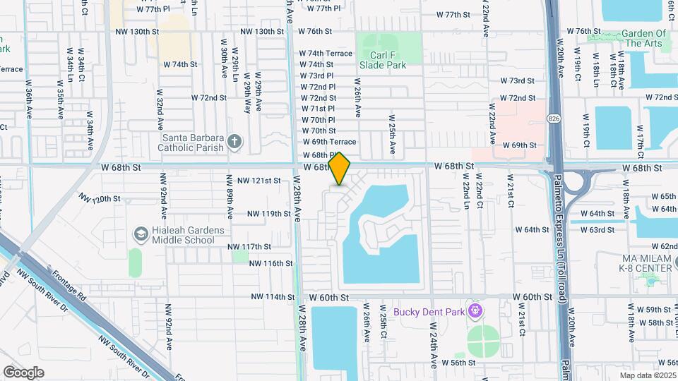 2745 W 66th St Map and Location Details