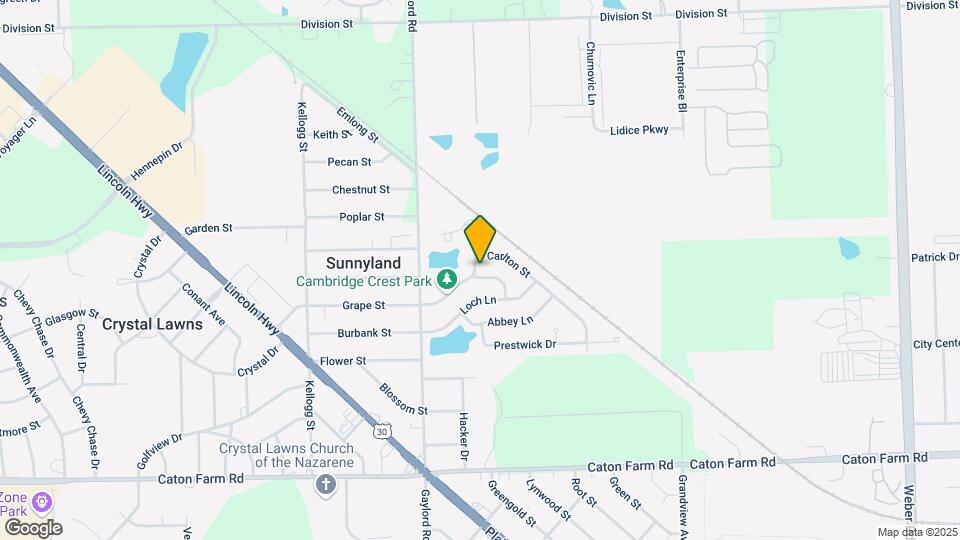 17207 Dundee Dr Map and Location Details
